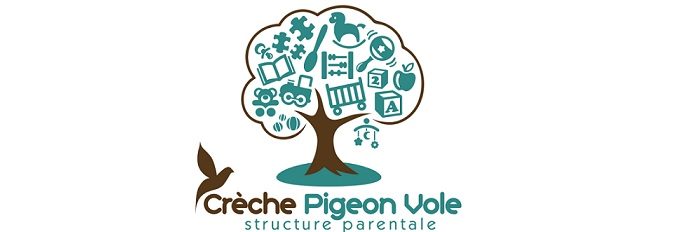 Logo Crèche Pigeon Vole